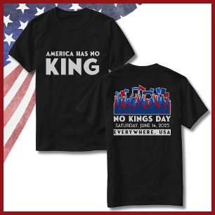 Ingen Kung Dag Protest den 14 juni 2025 T Shirt