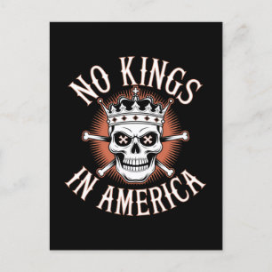 Ingen Kung i America Skull Vykort