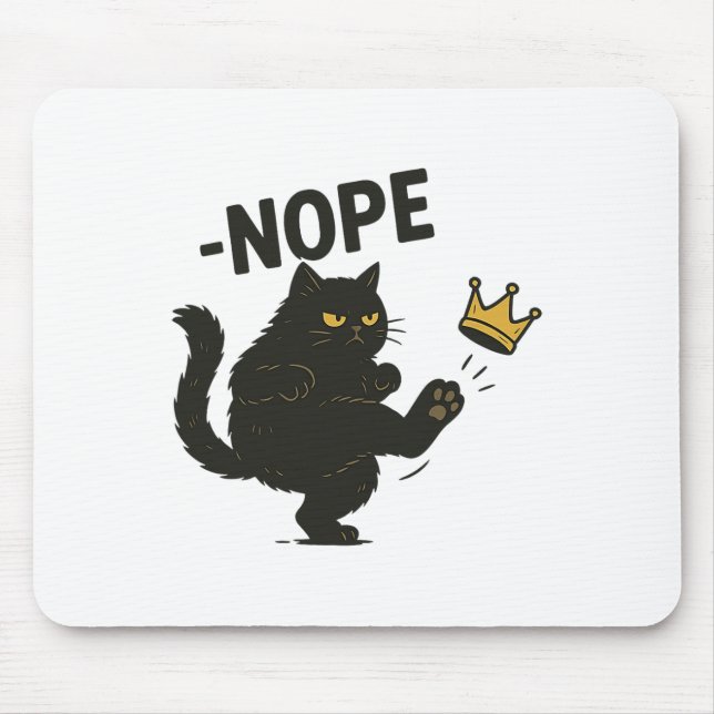 Ingen Kung i American Black Cat Pro Democracy S Musmatta (Framsidan)