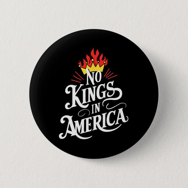 Ingen Kung i American Democracy Court Knapp (Framsida)