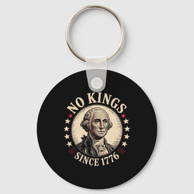 Ingen Kung i Amerika 1776 Nyckelring (Framsida)