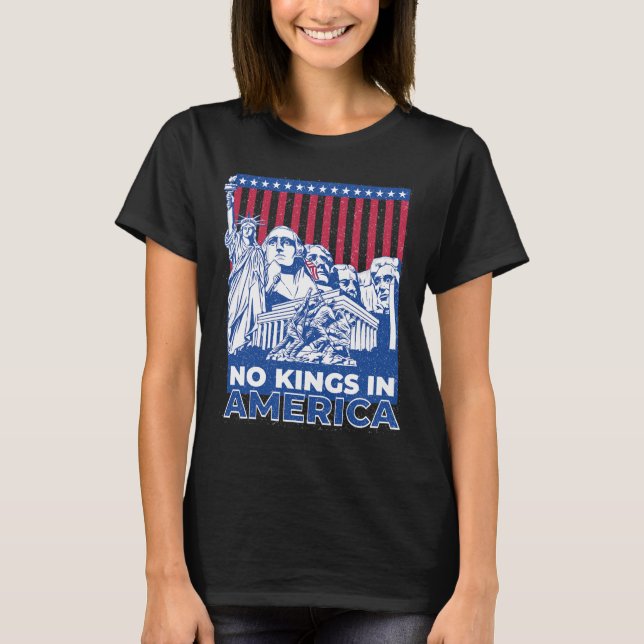 Ingen Kung i Amerika 4 T Shirt (Framsida)