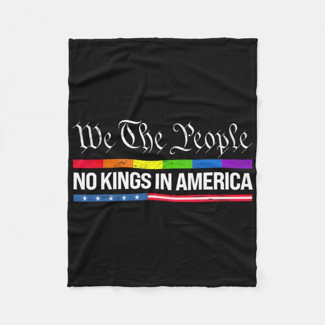 Ingen Kung i Amerika 7 Fleecefilt (Framsidan)