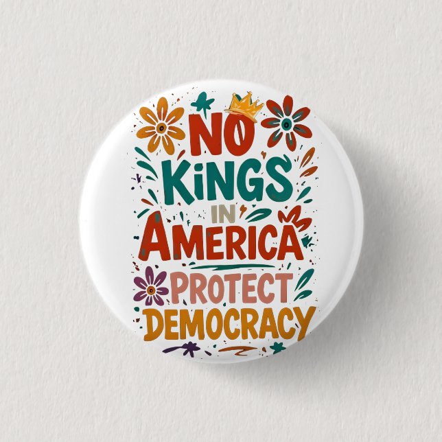 Ingen kung i Amerika Amerikansk demokrati  Knapp (Framsida)