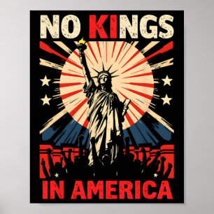 Ingen Kung i Amerika Anti-trump 3 Poster