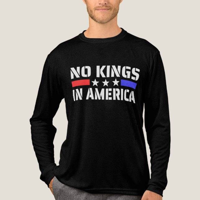 Ingen Kung i Amerika - antimonarki T Shirt (Framsida)