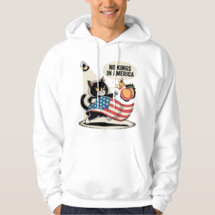 Ingen Kung i Amerika Arg Cat Art Hoodie