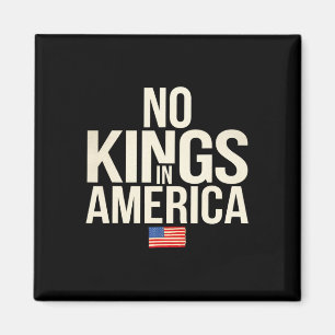 Ingen Kung i Amerika Demokrati United Stater Indep Magnet