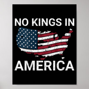 Ingen Kung i Amerika-dumptrump Inga auktoritära pe Poster
