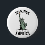 Ingen Kung i Amerika-Frihetsgudinnan Knapp<br><div class="desc">Ingen Kung i Amerika-Frihetsgudinnan</div>