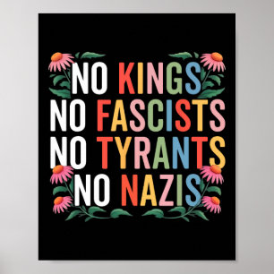 Ingen Kung i Amerika - inga fascister restantrump Poster