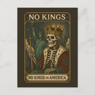 Ingen Kung i Amerika, ingen Kung Day Protest Helg Vykort