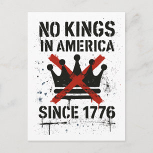 Ingen Kung i Amerika, ingen Kung Day Protest Helg Vykort