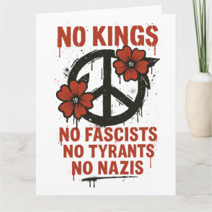 Ingen Kung i Amerika, ingen Kung Day Protest Kort