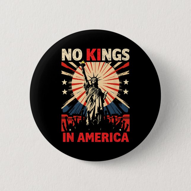 Ingen Kung i Amerika Knapp (Framsida)