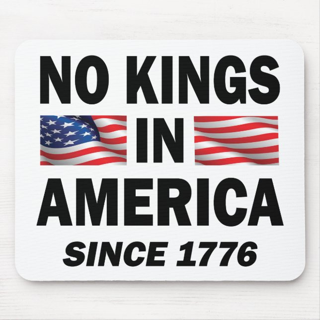 Ingen Kung i Amerika Musmatta (Framsidan)