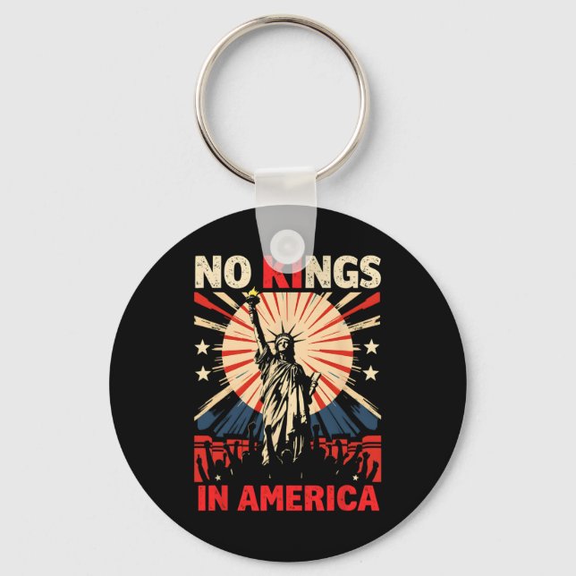Ingen Kung i Amerika Nyckelring (Framsida)