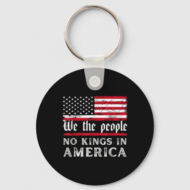 Ingen Kung i Amerika. Nyckelring (Framsida)