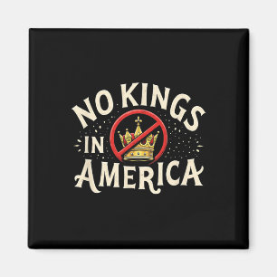 Ingen Kung i Amerika: Patriotisk USA:s frihetsdesi Magnet