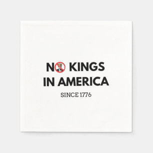 Ingen Kung i Amerika sedan 1776 Pappersservett
