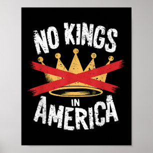 Ingen Kung i Amerika Spara Democracy I tar avstånd Poster
