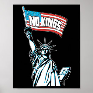 Ingen Kung i Amerika Spara Democracy I tar avstånd Poster