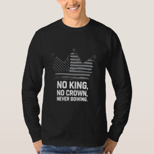 Ingen Kung i Amerika Spara Democracy I tar avstånd T Shirt