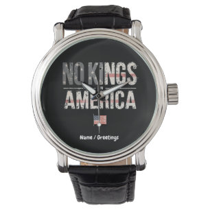 Ingen Kung i Amerika stolt Oberoende & Free Armbandsur