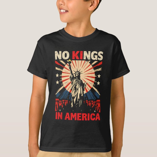 Ingen Kung i Amerika T Shirt (Framsida)