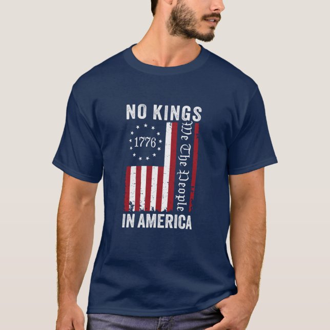 Ingen Kung i Amerika T Shirt (Framsida)