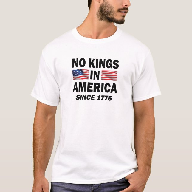 Ingen Kung i Amerika T Shirt (Framsida)