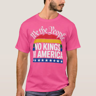 Ingen Kung i Amerika Vi är folkpolitiker (2) T Shirt
