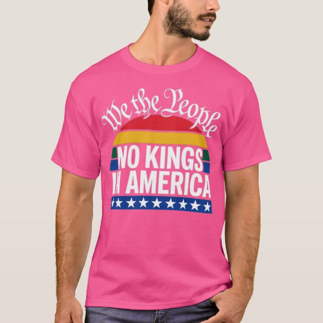 Ingen Kung i Amerika Vi är folkpolitiker (2) T Shirt (Framsida)