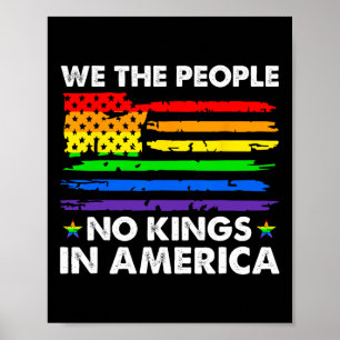 Ingen Kung i Amerika, vi är folkpolitiker Poster