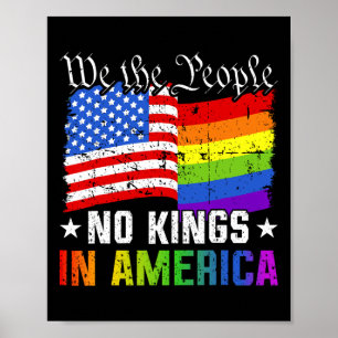 Ingen Kung i Amerika, vi är folkpolitiker Poster