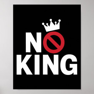 Ingen Kung i Amerika vi i folkpolitiskt Manar Poster
