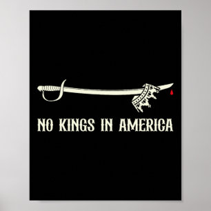 Ingen Kung i Amerika vi i folkpolitiskt Manar Poster