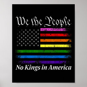 Ingen Kung i Amerika, vi i Förenta staterna, Flagg Poster
