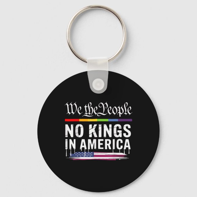 Ingen Kung i Amerika, vi i LGB Nyckelring (Framsida)