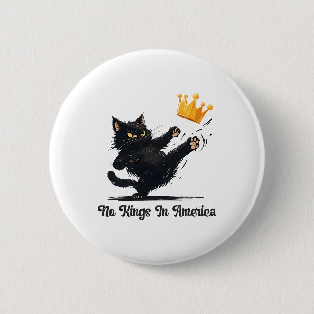 Ingen Kung i Amerika, vi som är politiska för mig Knapp (Framsida)