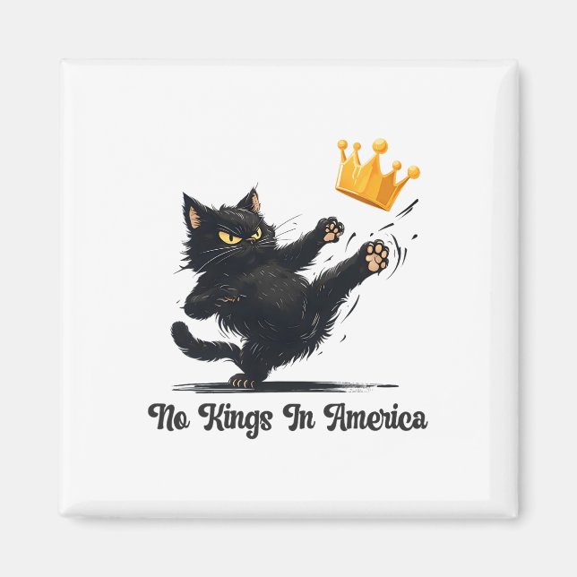 Ingen Kung i Amerika, vi som är politiska för mig Magnet (Framsidan)