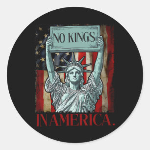 Ingen Kung i Amerikanska återvändandeorganisatione Runt Klistermärke