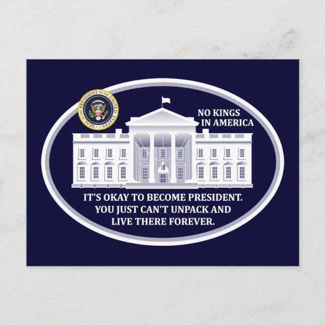 Ingen Kung i amerikanska vykort (Framsida)