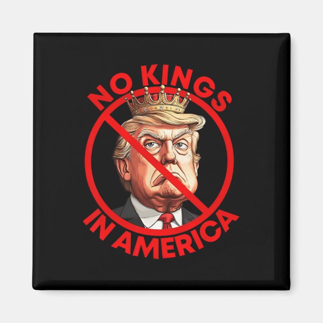 Ingen Kung i den amerikanska antitrumpprotesten Magnet (Framsidan)