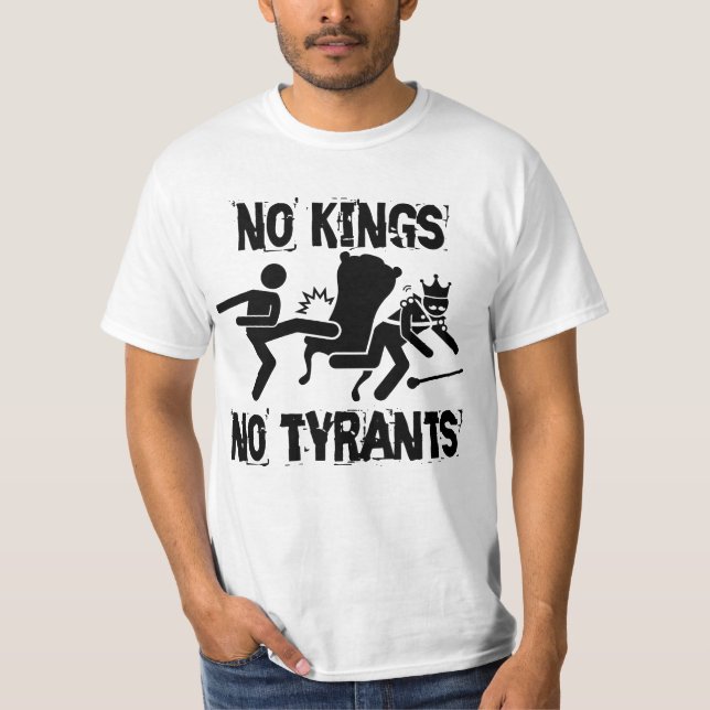 Ingen Kung Inga Tyrants T Shirt (Framsida)