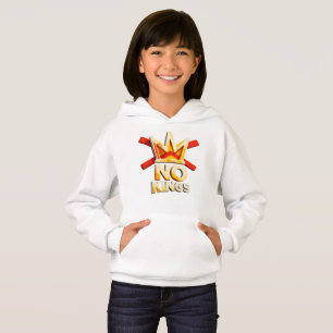 Ingen kung krona hoodie – Stylish streetwear-grafi T Shirt