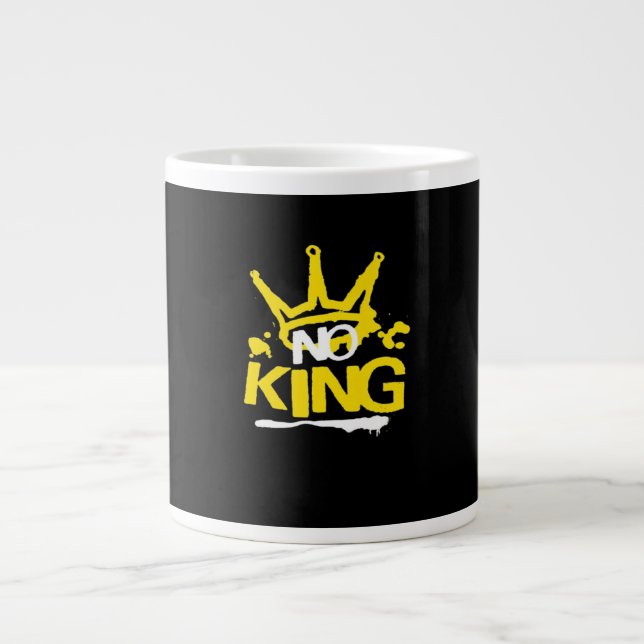 Ingen kung Minimal ren Jumbo Mugg (Framsidan)