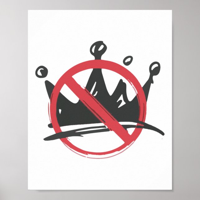 Ingen Kung Shirt No Kung in America Policy Shirt Poster (Framsidan)