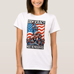 Ingen Kung Spara Democracy T-Shirt