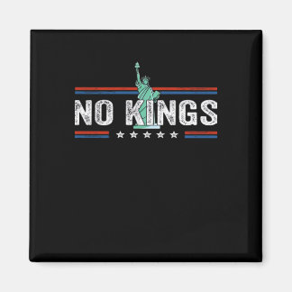 Ingen kungadags retro klassisk design magnet